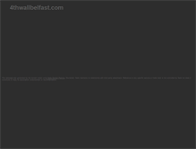Tablet Screenshot of 4thwallbelfast.com